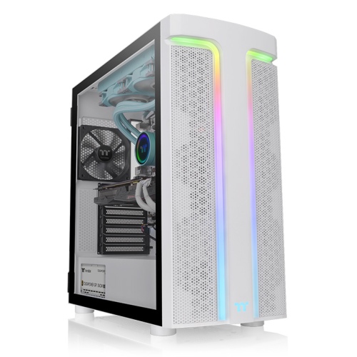 H590 TG Snow ARGB Mid Tower Chassis