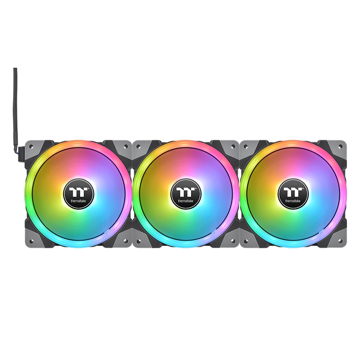 SWAFAN EX14 RGB PC Cooling Fan TT Premium Edition (3-Fan Pack) SWAFAN EX14 RGB PC Cooling Fan TT Premium Edition (3-Fan Pack)