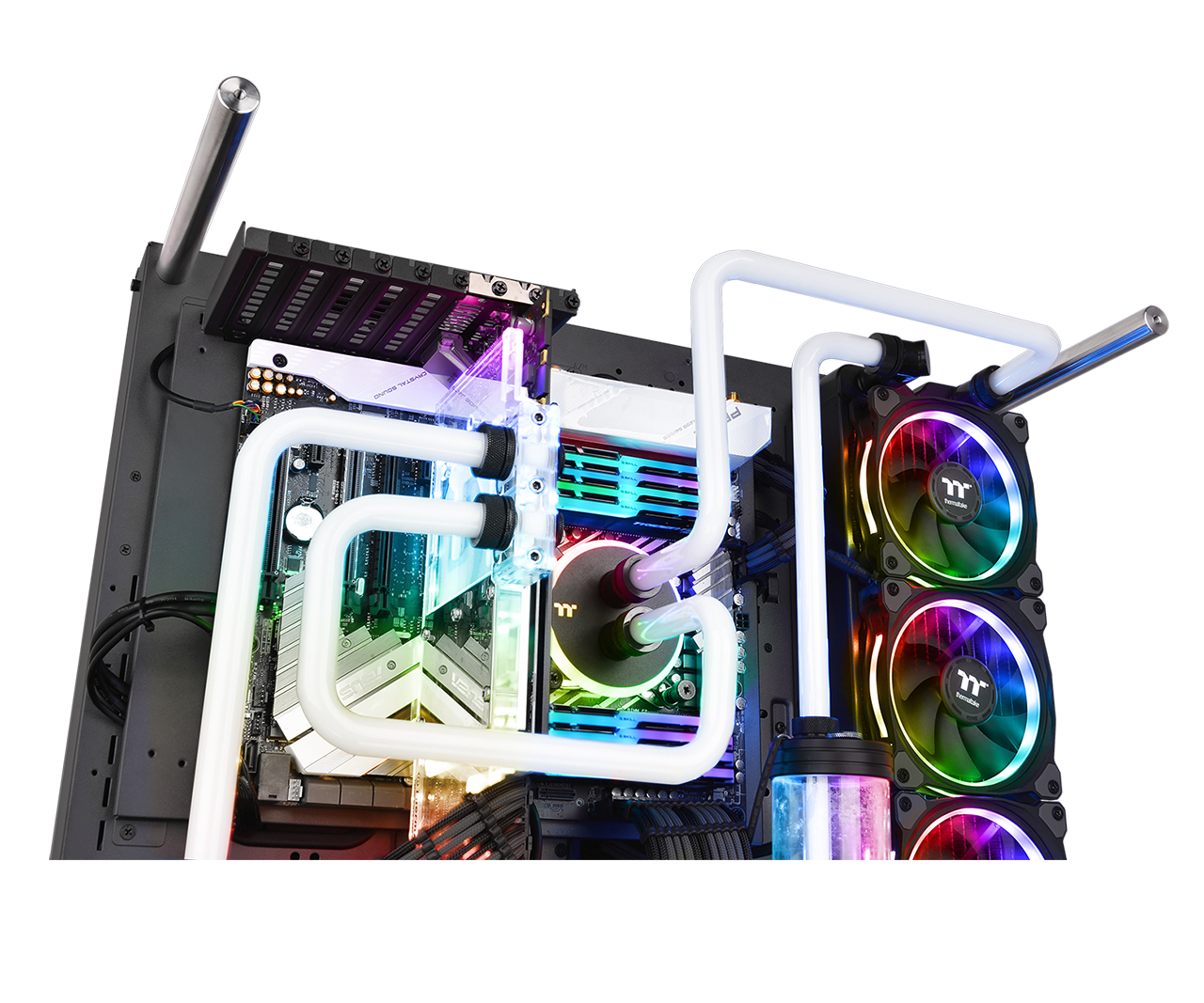 PC/タブレット PCパーツ Thermaltake Core P5 Tempered Glass V2 Black Edition ATX Wall-Mount Chassis