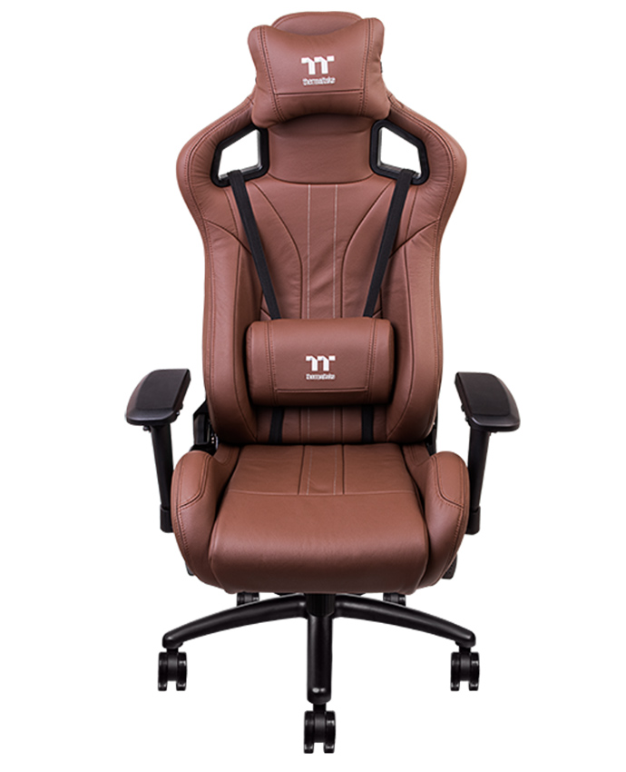X Fit Real Leather Brown, Leather Chair Brown